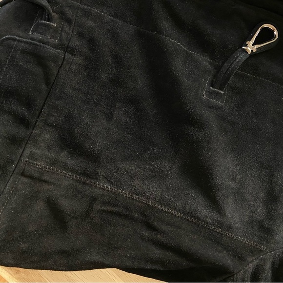 Nautica New With Tags Women’s Genuine Black Suede Jacket Size Medium - Picture 9 of 13